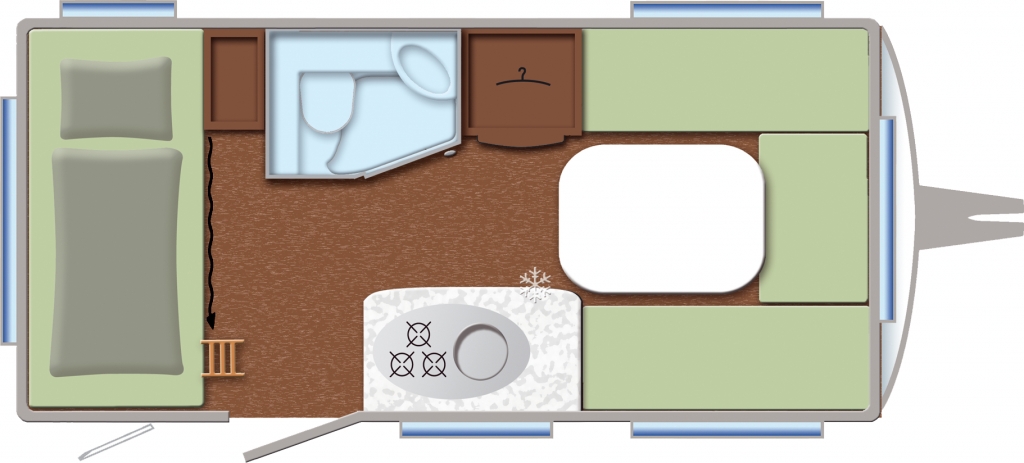 CMT Stuttgart 2012: TEC präsentiert Caravan Sondermodelle Travel Style 410