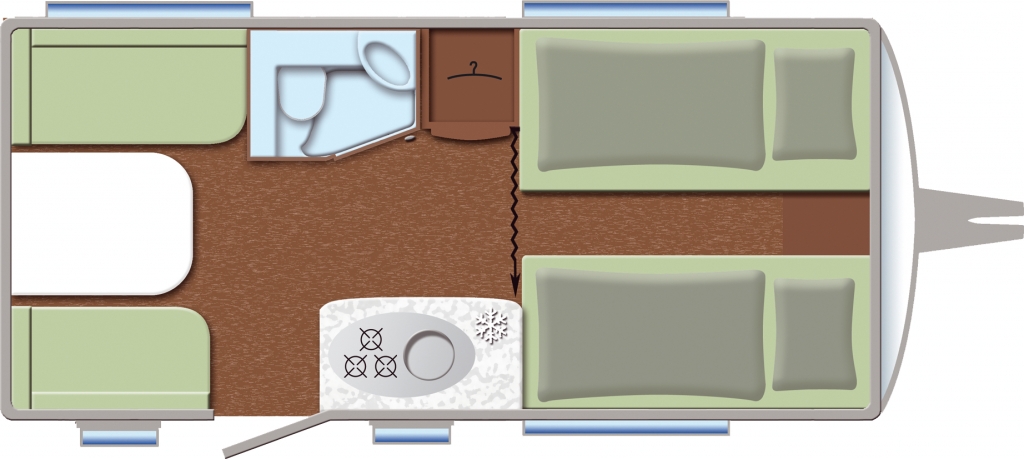 CMT Stuttgart 2012: TEC präsentiert Caravan Sondermodelle Travel Style 450
