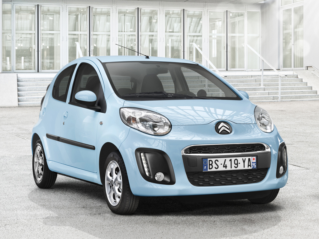 Citroën C1 in aufgefrischter Auflage. 