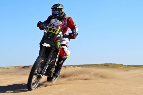 Dakar 2012: Etappe 1 Mar del Plata – Husqvarna Rallye Team by Speedbrain startet überlegt