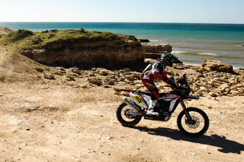 Dakar 2012: Etappe 1 Mar del Plata – Husqvarna Rallye Team by Speedbrain startet überlegt