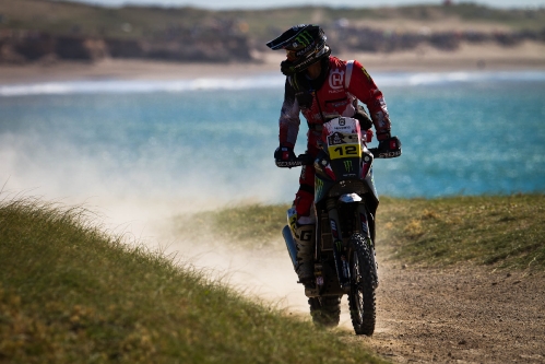 Dakar 2012: Etappe 1 Mar del Plata – Husqvarna Rallye Team by Speedbrain startet überlegt