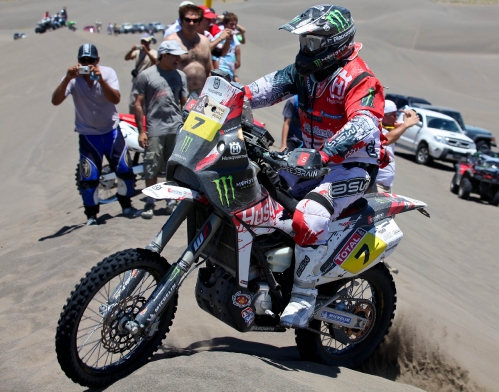 Dakar 2012: Etappe 2 Santa Rosa de la Plata – Husqvarna mit erstem Podiumsplatz