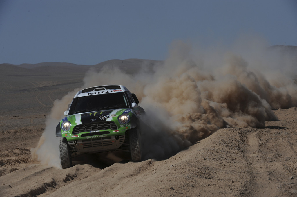 Dakar 2012: Robby Gordon holt sich Mini All4 Racing von Stéphane Peterhansel.