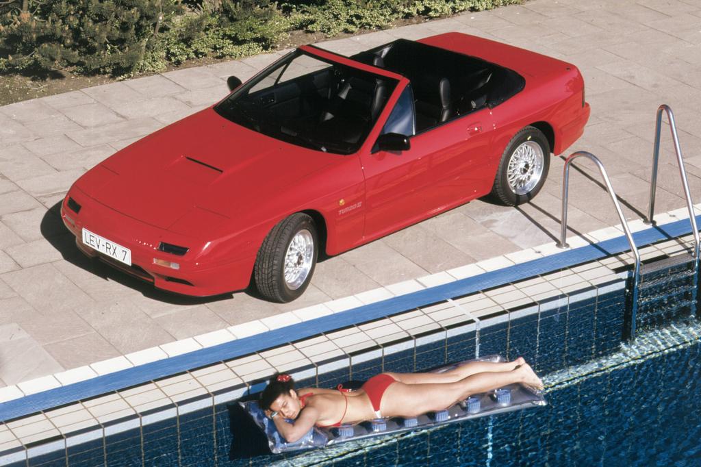 Den RX-7 gab es auch als Cabrio