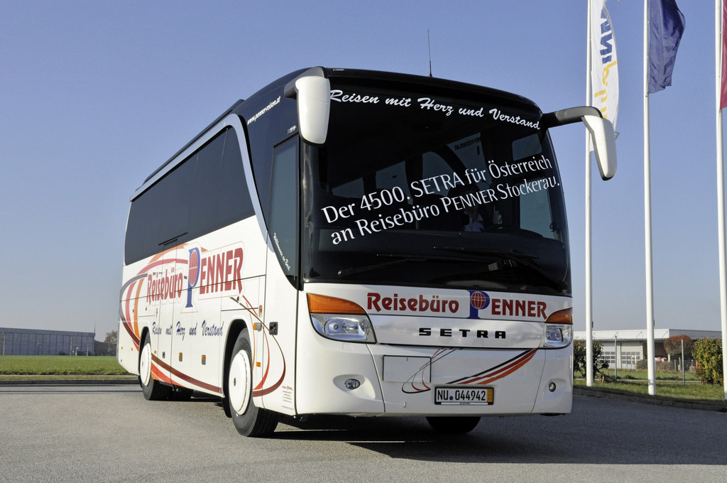 Der 4500ste Setra für Österreich