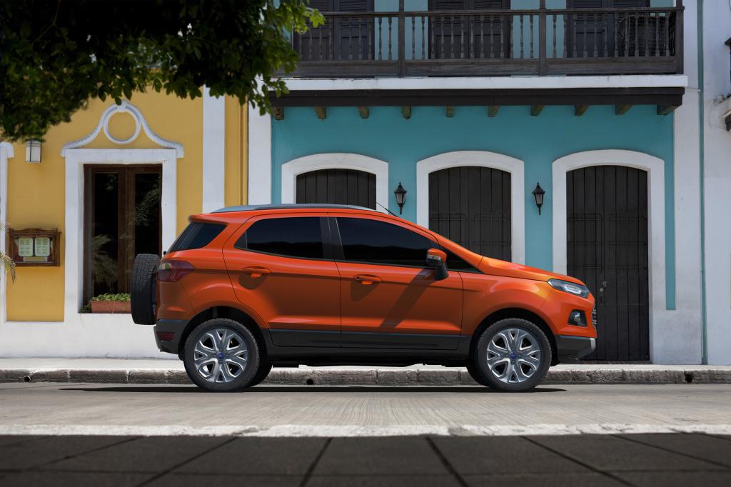 Der EcoSport basiert auf der Ford B-Plattform