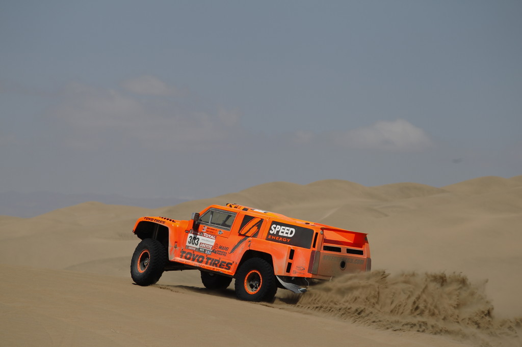 Der Hummer H3 von Robby Gordon.