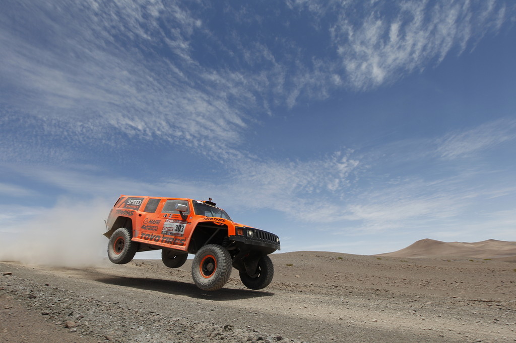 Der Hummer von Robby Gordon.