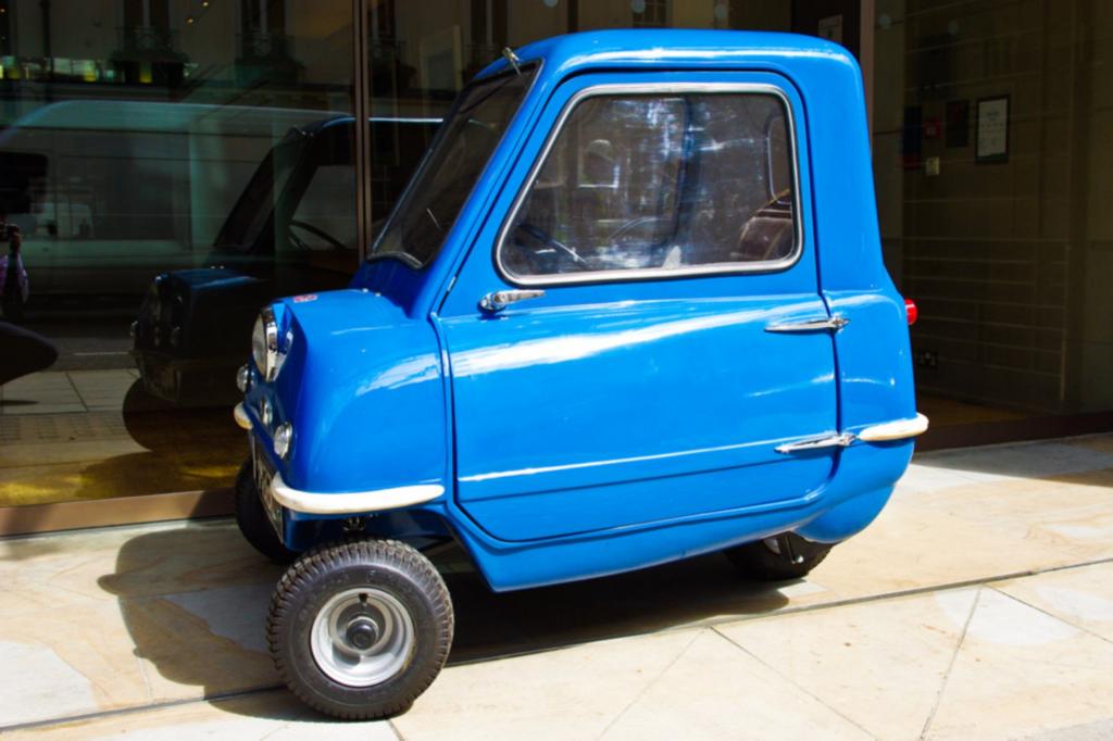 Der Peel P50 gilt als kleinstes Auto der Welt