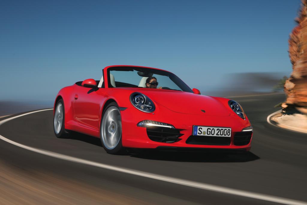 Der Porsche 911 kommt 2012 als Coupé und als Cabrio
