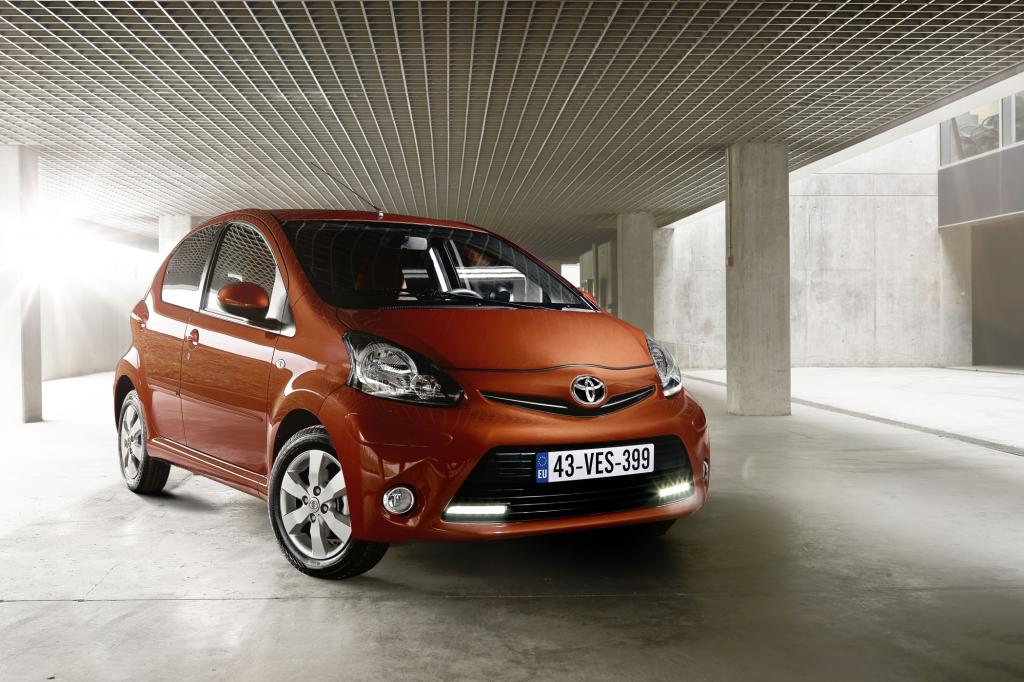 Der Toyota Aygo erhält ein Lifting