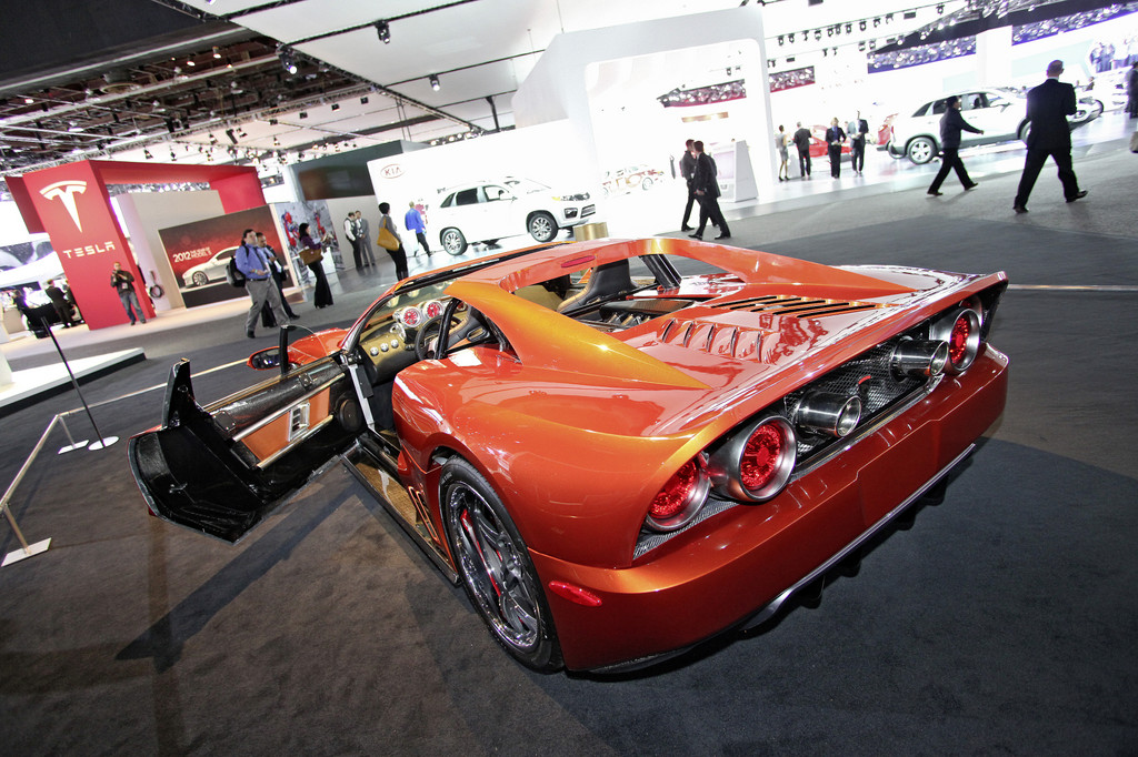 Detroit 2012: Der Falcon  F7 bedient sich bei der Corvette