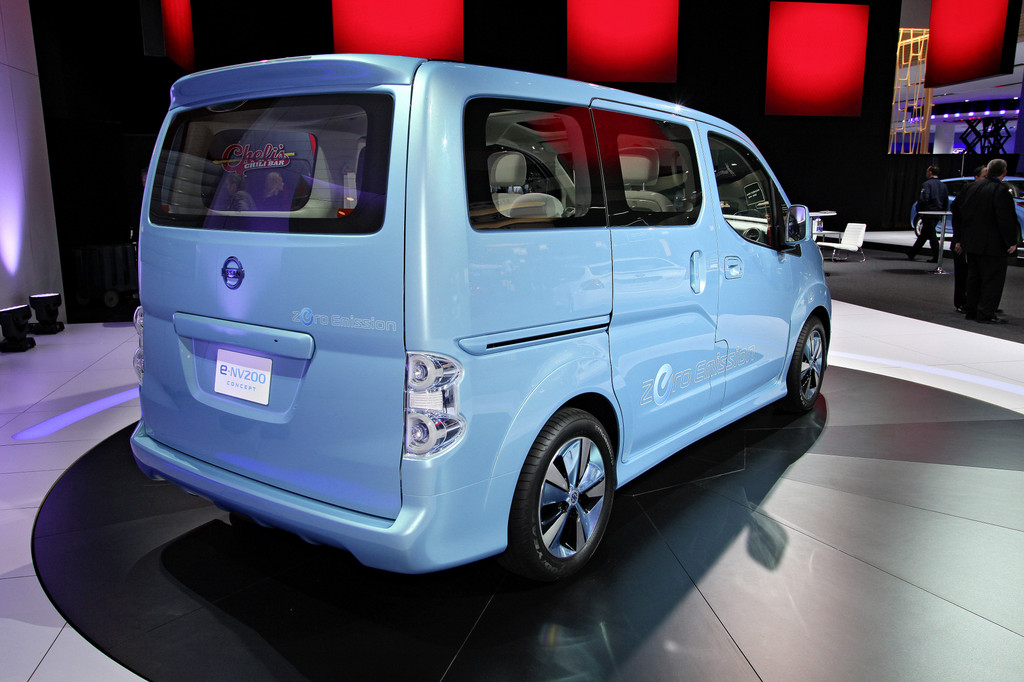 Detroit 2012: Elektrischer Kleintransporter von Nissan