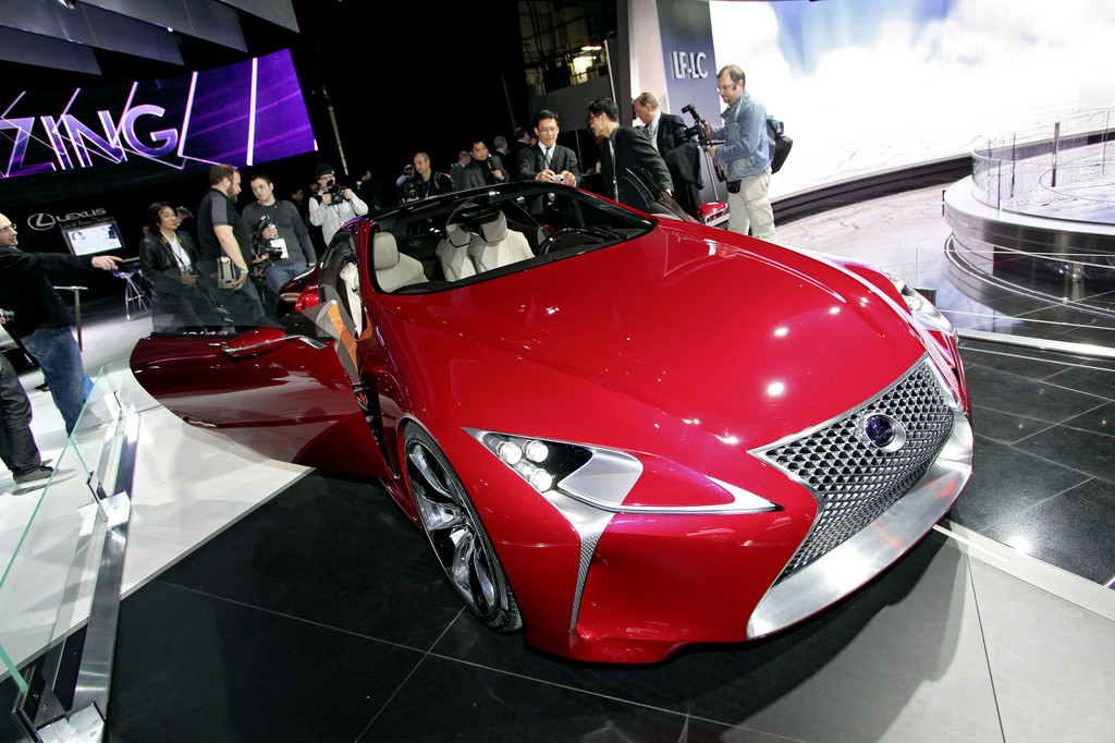 Detroit 2012: Lexus stellt Konzeptcoupé LF-LC vor
