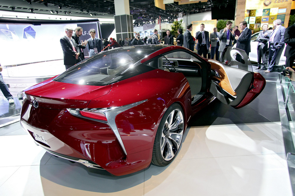 Detroit 2012: Lexus stellt Konzeptcoupé LF-LC vor
