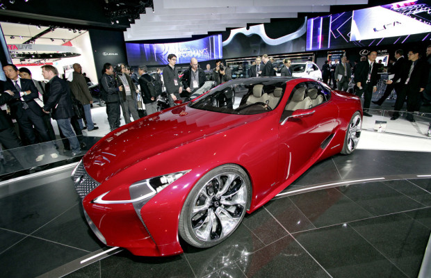 Detroit 2012: Lexus stellt Konzeptcoupé LF-LC vor