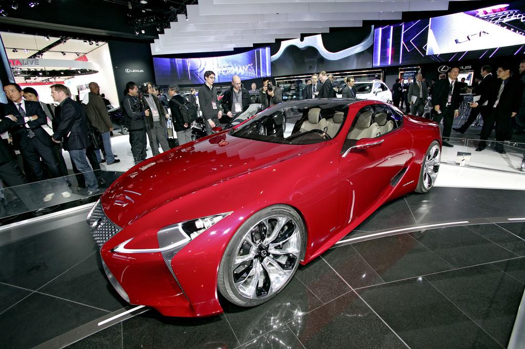 Detroit 2012: Lexus stellt Konzeptcoupé LF-LC vor