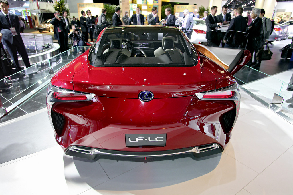 Detroit 2012: Lexus stellt Konzeptcoupé LF-LC vor