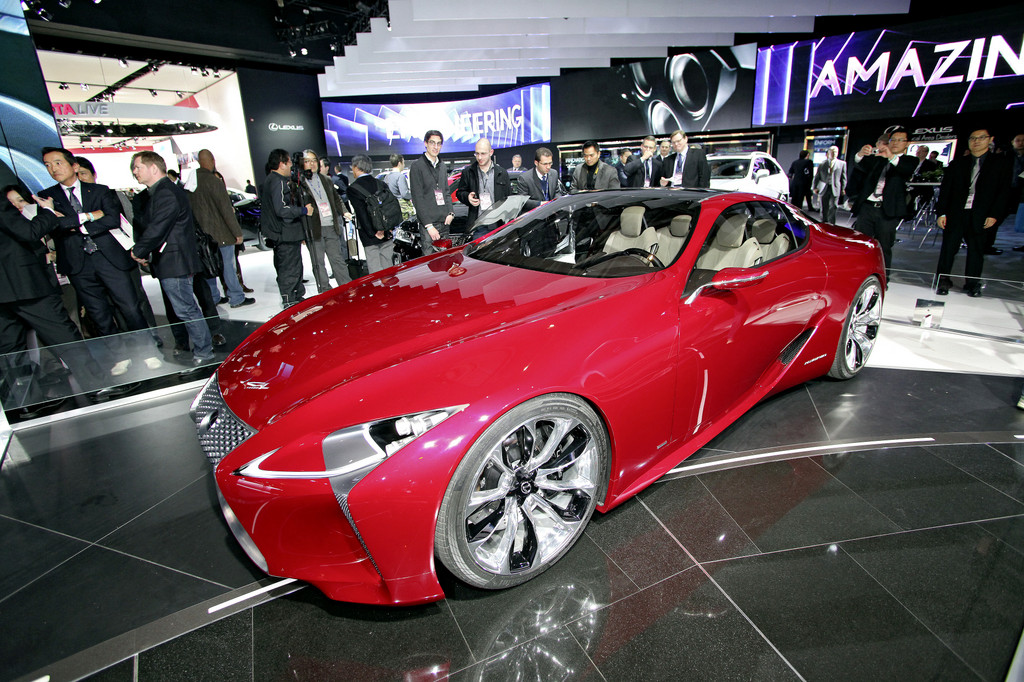 Detroit 2012: Lexus stellt Konzeptcoupé LF-LC vor