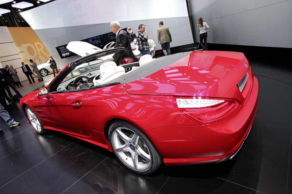 Detroit 2012: Mercedes-Benz SL setzt Maßstäbe im Segment