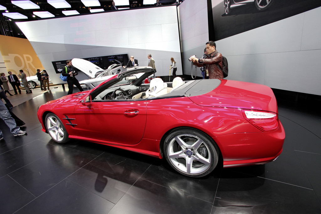 Detroit 2012: Mercedes-Benz SL setzt Maßstäbe im Segment