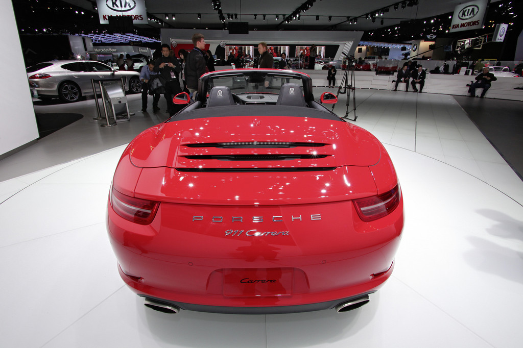 Detroit 2012: Porsche öffnet den 911