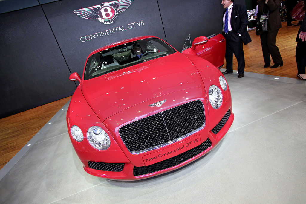 Detroit 2012: V8 hilft Bentley beim Sparen