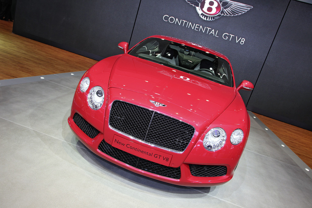 Detroit 2012: V8 hilft Bentley beim Sparen