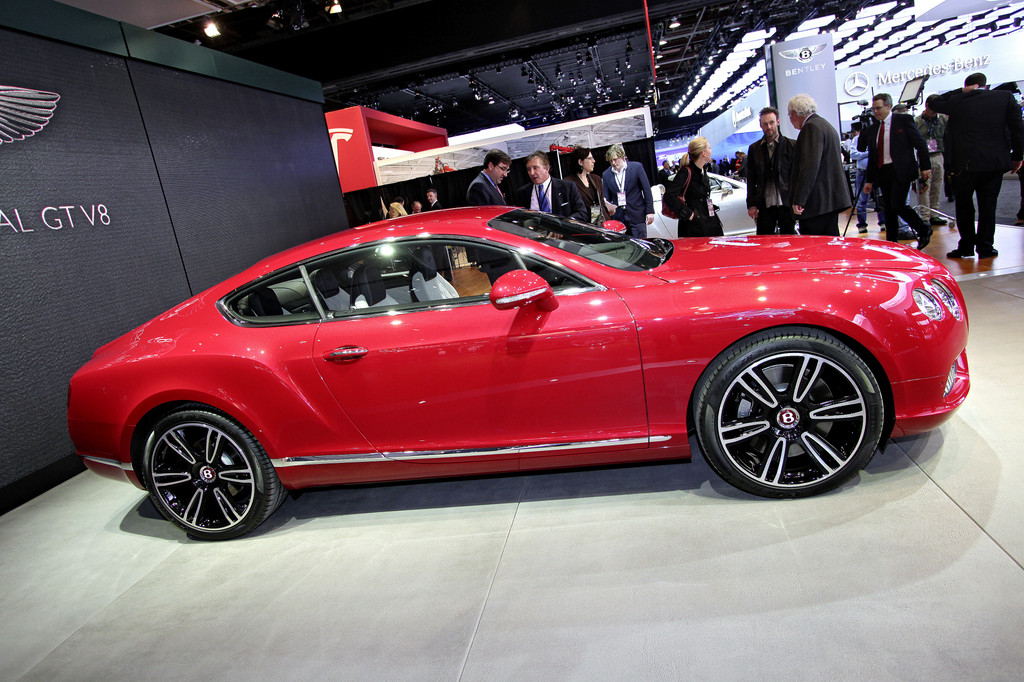 Detroit 2012: V8 hilft Bentley beim Sparen