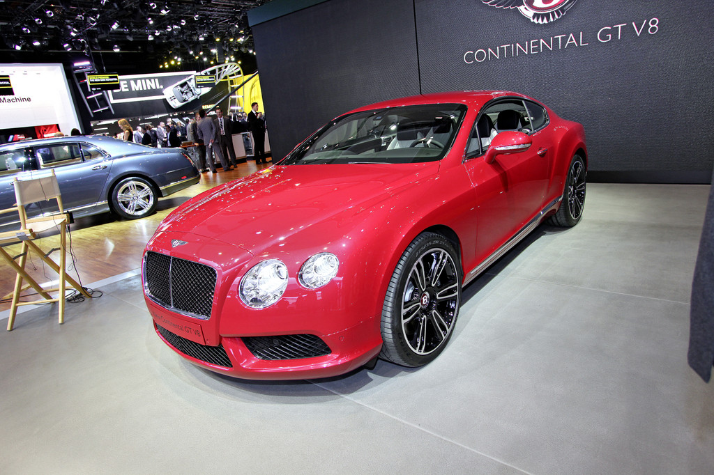 Detroit 2012: V8 hilft Bentley beim Sparen