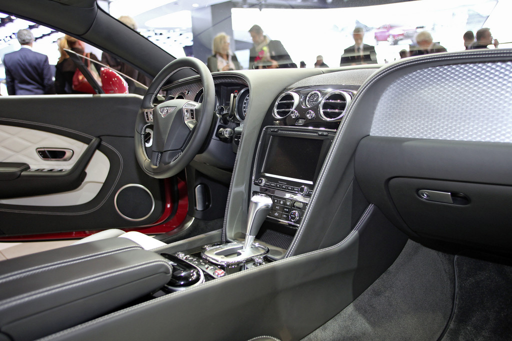 Detroit 2012: V8 hilft Bentley beim Sparen