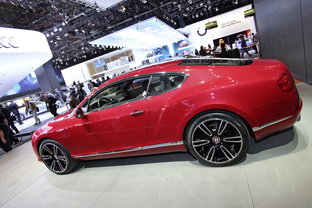 Detroit 2012: V8 hilft Bentley beim Sparen