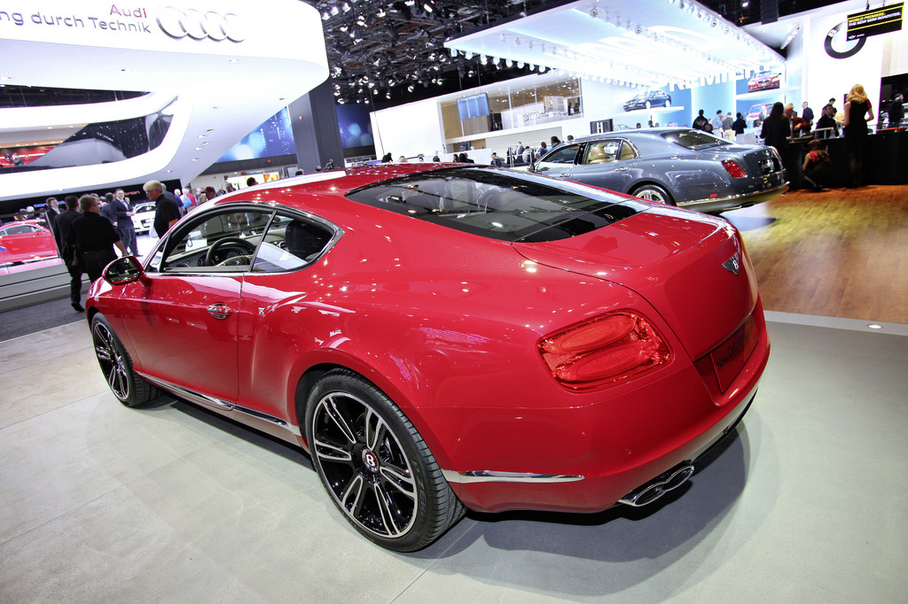 Detroit 2012: V8 hilft Bentley beim Sparen