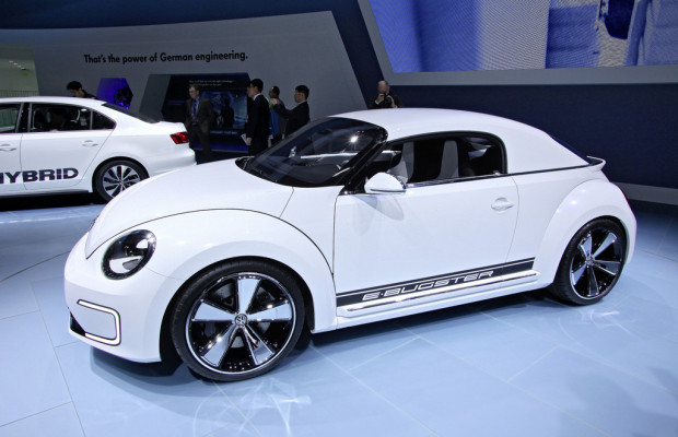 Detroit 2012: Volkswagen setzt den Beetle unter Strom
