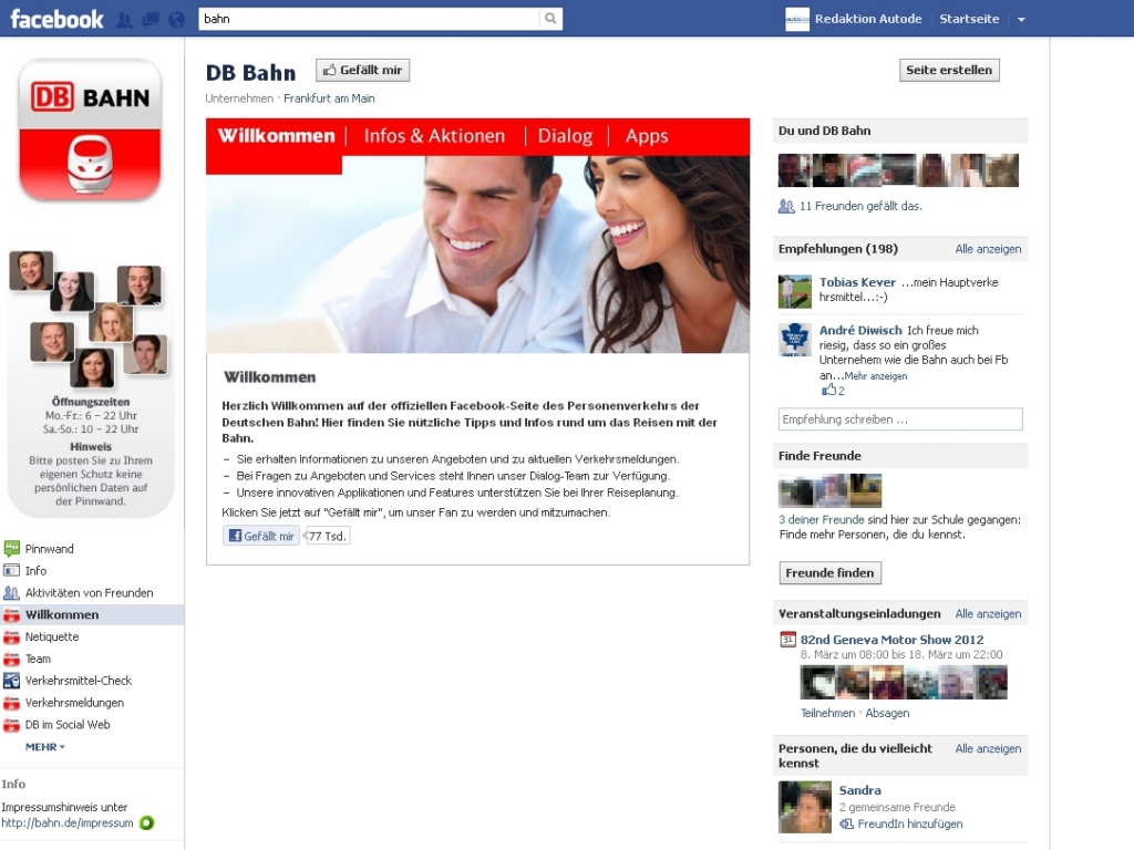 Deutsche Bahn verstärkt Social-Media-Team