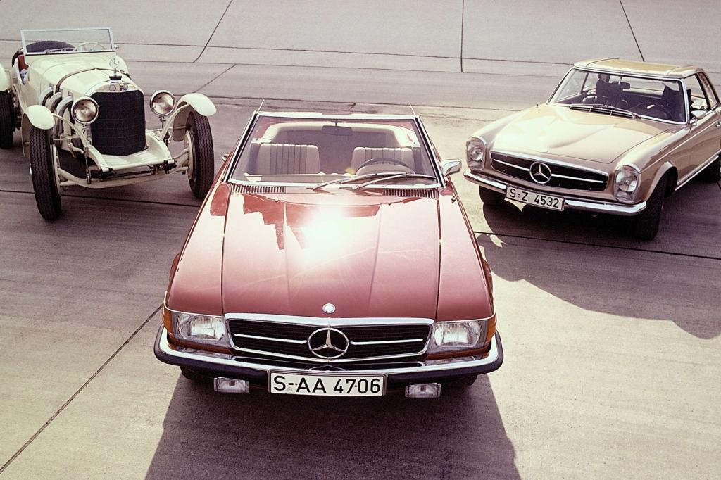 Die SLs und ihr Vorläufer