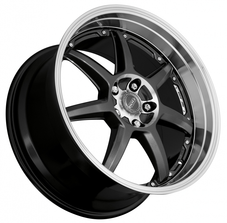 Dotz Fast Seven: Retrofelge im Gunmetal-Look der 1980er Jahre