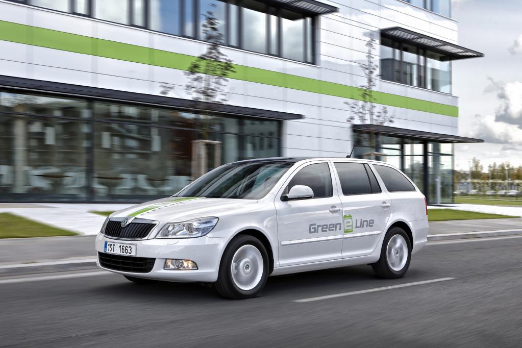 Elektro-Skoda im Testbetrieb