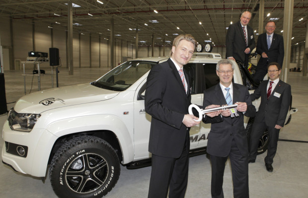 Erste Logistikhalle für Amarok-Produktion fertig