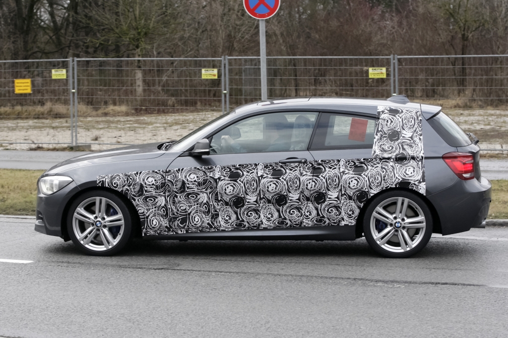 Erwischt: Erlkönig BMW 1er Dreitürer  - 1 mal 1 macht drei