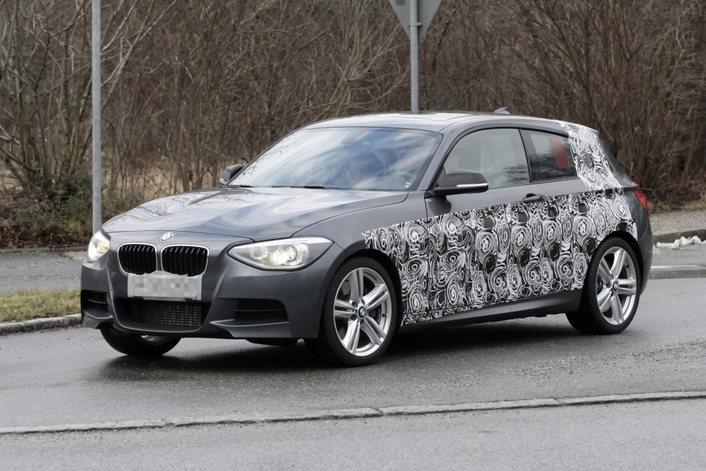 Erwischt: Erlkönig BMW 1er Dreitürer  - 1 mal 1 macht drei