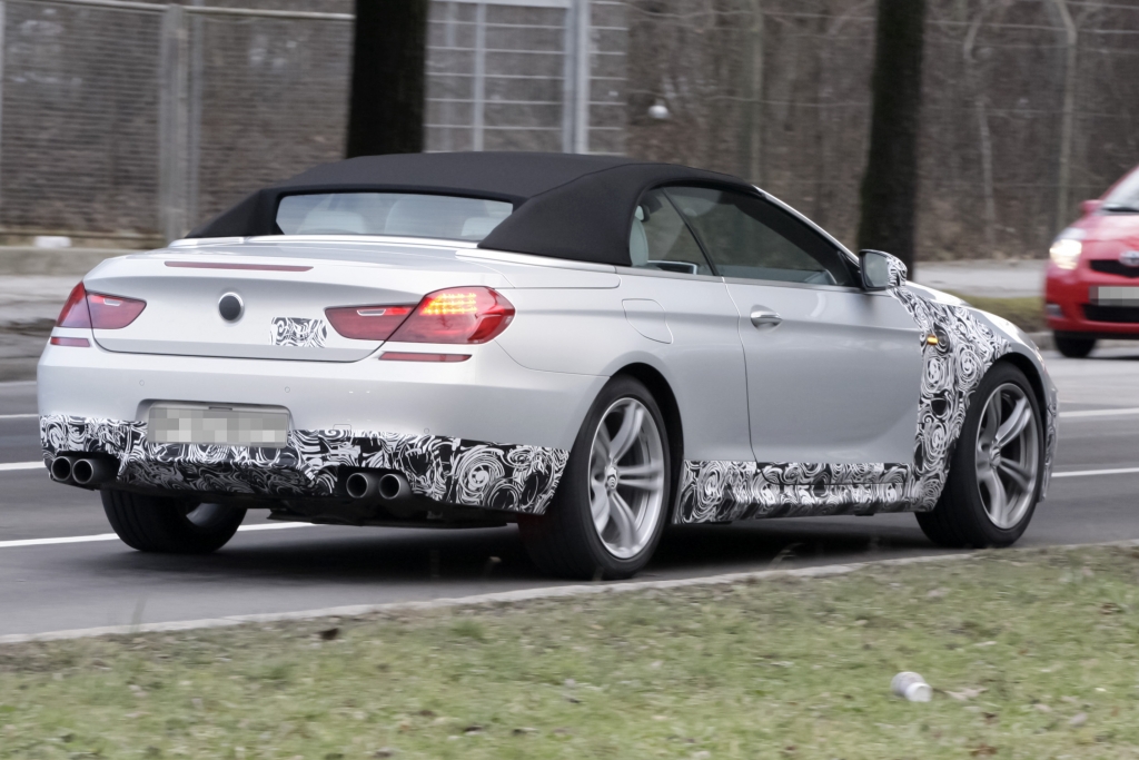 Erwischt: Erlkönig BMW M6 Cabrio