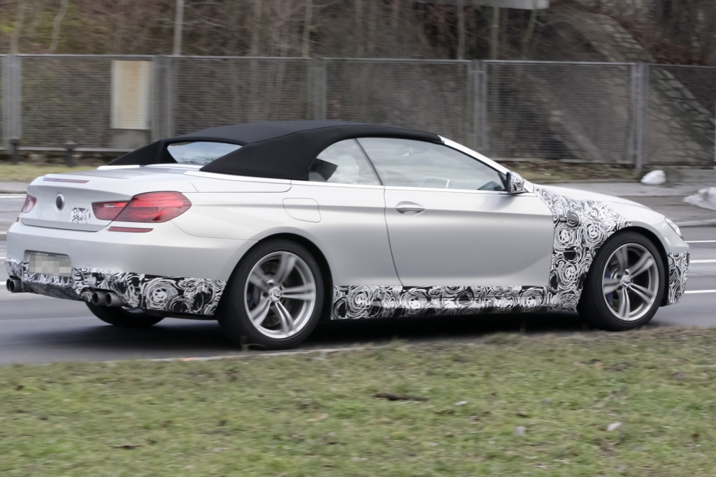 Erwischt: Erlkönig BMW M6 Cabrio