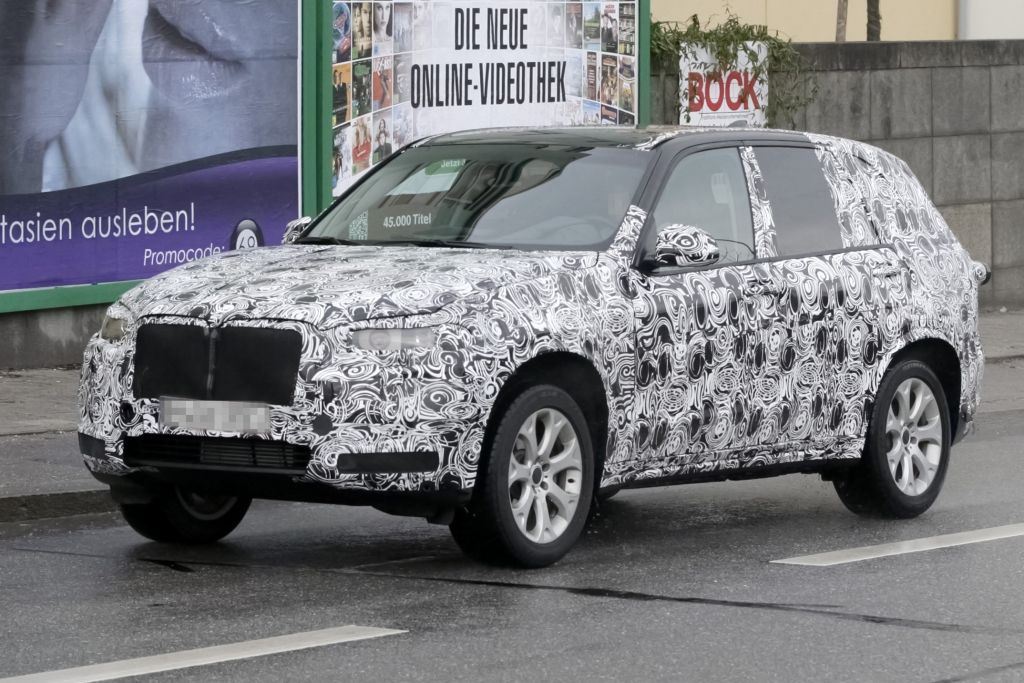 Erwischt: Erlkönig BMW X5 - Große Pläne