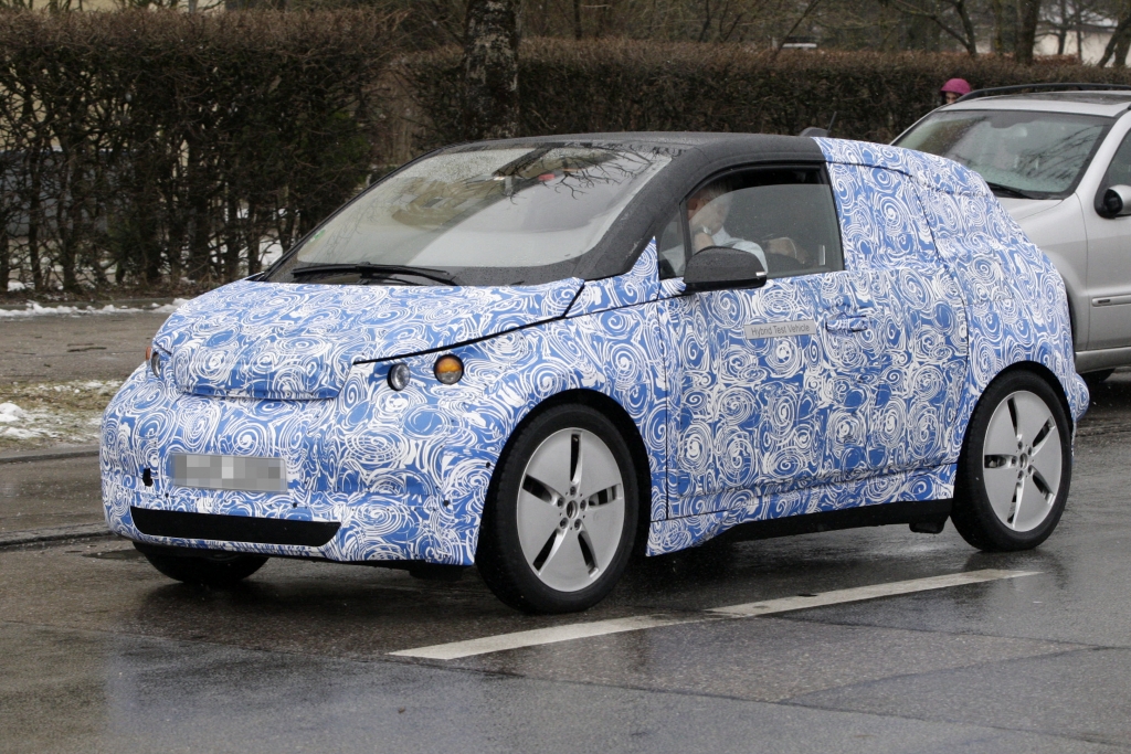 Erwischt: Erlkönig BMW i3 – Bayerischer Großstadt-Stromer