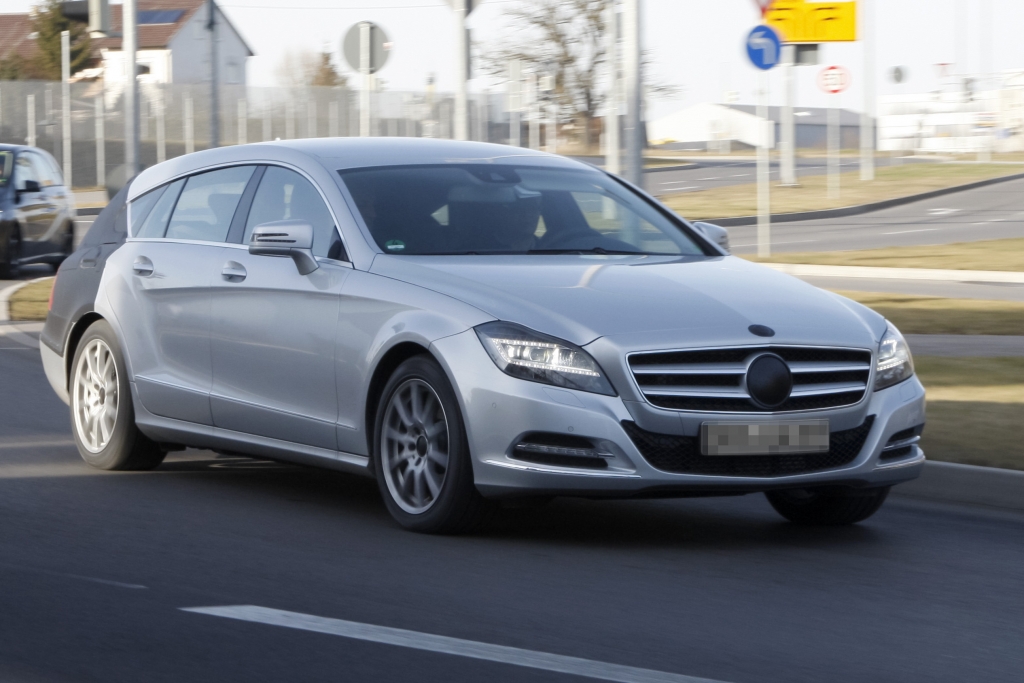 Erwischt: Erlkönig Mercedes CLS Shooting Brake