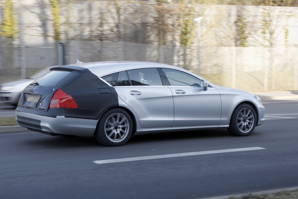 Erwischt: Erlkönig Mercedes CLS Shooting Brake