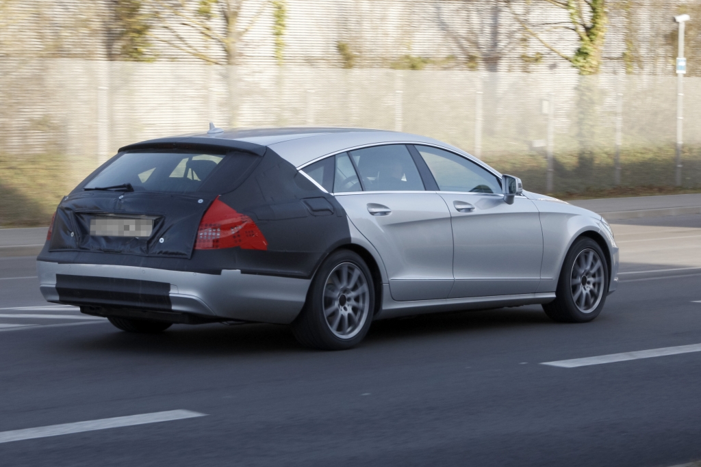 Erwischt: Erlkönig Mercedes CLS Shooting Brake