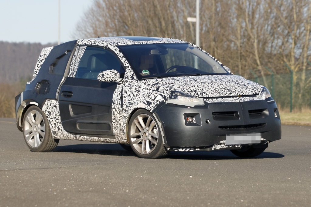 Erwischt: Erlkönig Opel Junior – Kleiner Kugelblitz